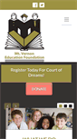 Mobile Screenshot of mtvernonfoundation.org